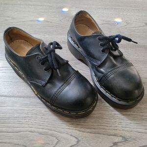 Womens Vintage Dr. Martens Chunky Black Shoes